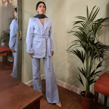 Giacca Milly – Eleganza Oversize in Blu Scuro