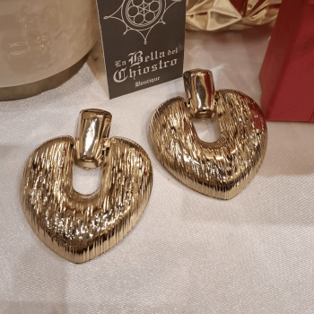 Orecchini Cuore Gold