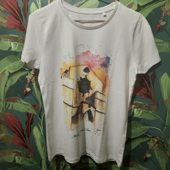T-shirt in Cotone Biologico Basilica Santa Chiara– Arte e Storia di Napoli