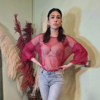 Maglia Velo Fucsia Donna | La bella del chiostro